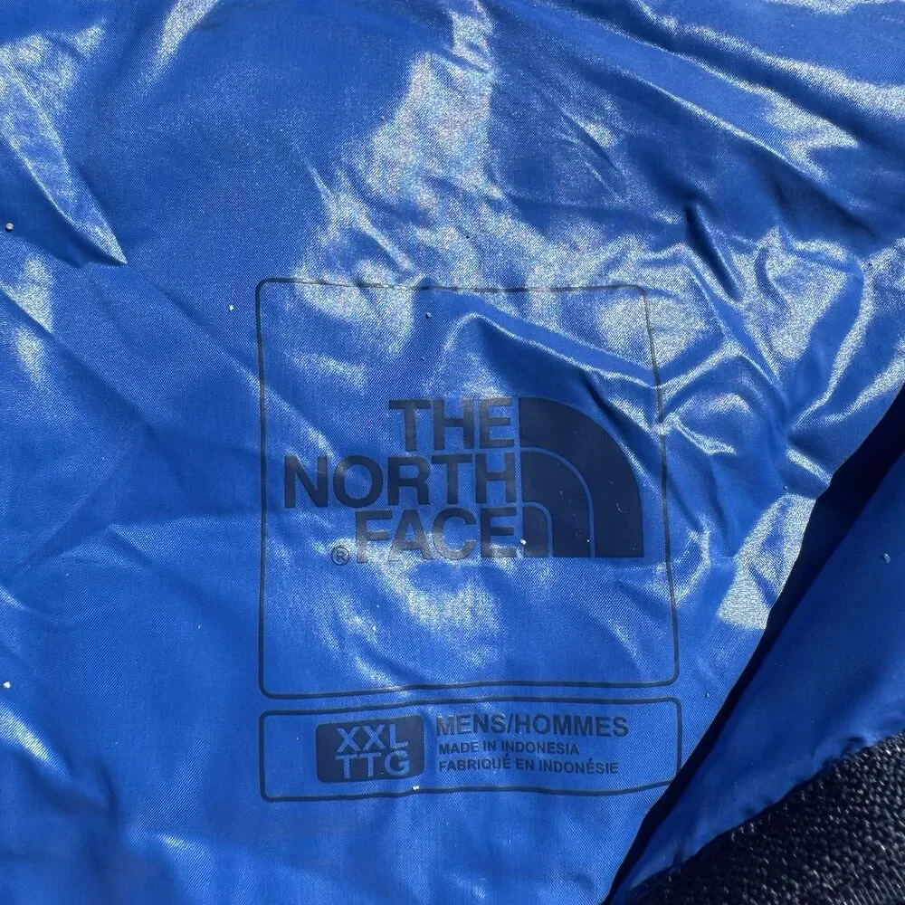 The North Face Jacket Mens XXL Blue Lightweight Quilted Full Zip Insulated